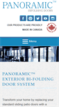 Mobile Screenshot of panoramicfoldingdoors.com